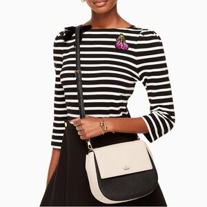 KATE SPADE Cameron Street Small Byrdie blue/White crossbody